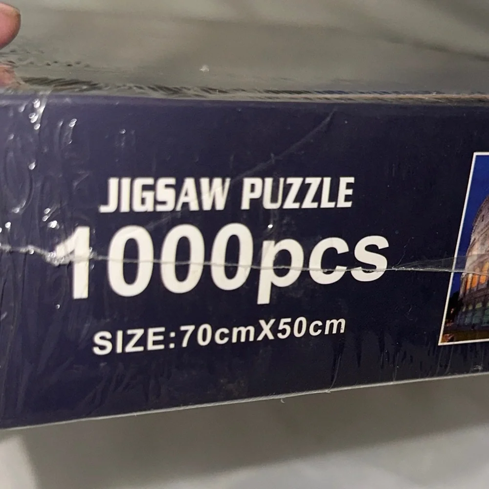 Colosseum 1000-Piece Jigsaw Puzzle Rome Travel Landmark New Sealed in Dented Box
